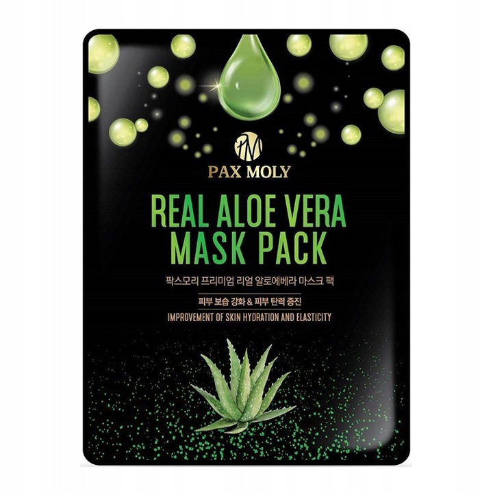 2 x PAX MOLY Zestaw 7 koreańskich masek do twarzy w płachcie