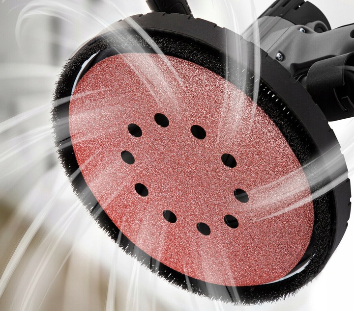 SZLIFIERKA ŻYRAFA DO GIPSU GŁADZI TYNKU ŚCIAN TYNKÓW LED TORBA Papier