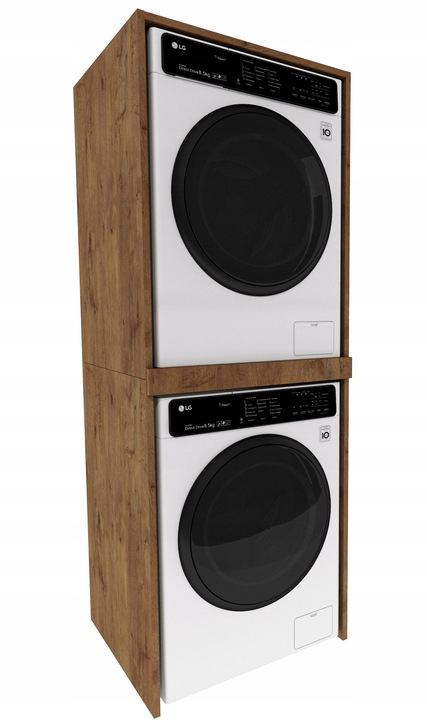 Szafka na pralkę suszarkę łazienki regał słupek pralka suszarka