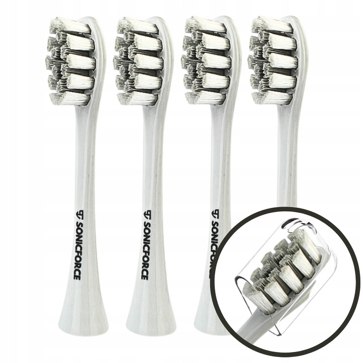 Główki do OClean X Pro Elite Końcówki P1C9 X10 Flow Szare zamienniki