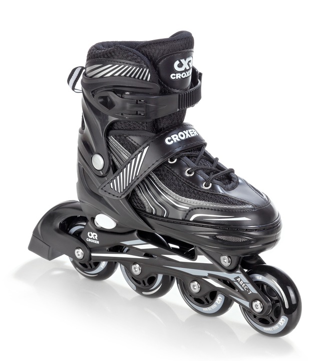 Rolki Regulowane Croxer Optima Black 39-42 Kauczuk