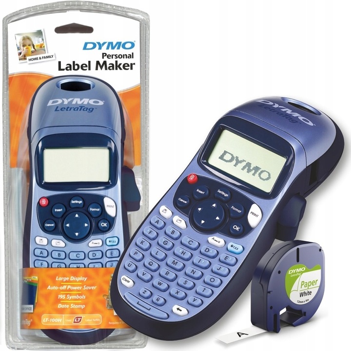 Drukarka DYMO Razor LT-100H Letratag + taśma