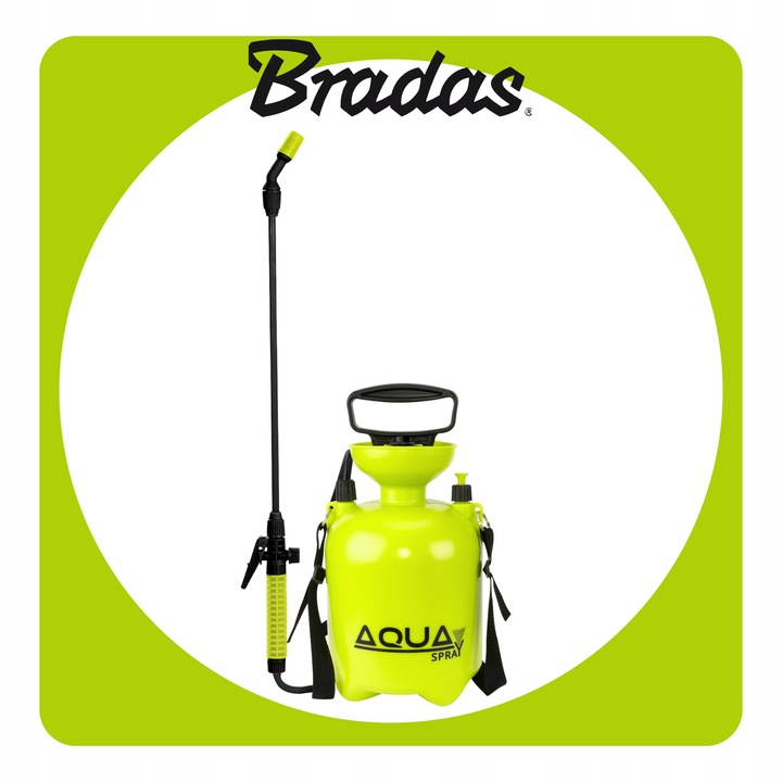 OPRYSKIWACZ CIŚNIENIOWY RĘCZNY 3 L LANCA AQUA SPRAY LIME BRADAS