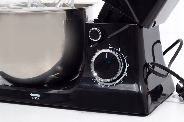 ROBOT KUCHENNY PLANETARNY MIKSER RIWALL 7w1 WIELOFUNKCYJNY 4L CZARNY