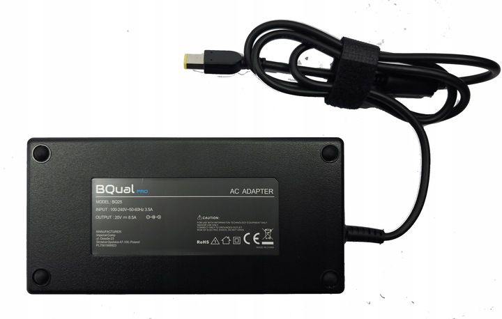 Ładowarka 170W do Lenovo 20V 8.5A Slim Tip