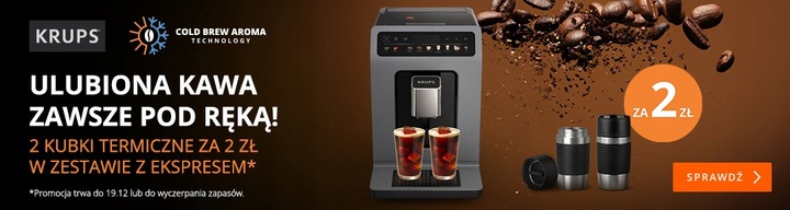 Ekspres automatyczny do kawy KRUPS Evidence Hot&Cold EA898G kawa