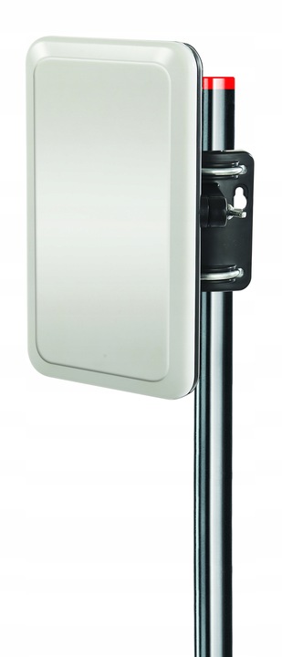 MOCNA ANTENA PANELOWA AKTYWNA ZEWNĘTRZNA TV DVB-T2 MUX-8 FILTR LTE UHF VHF