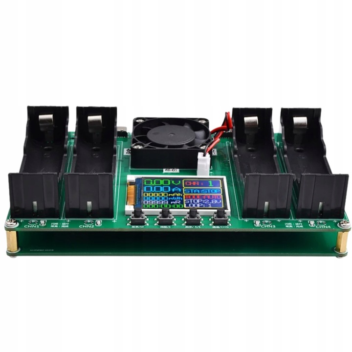 TESTER POJEMNOŚCI OGNIW AKUMULATORÓW 18650 z USB-C MIERNIK 4k