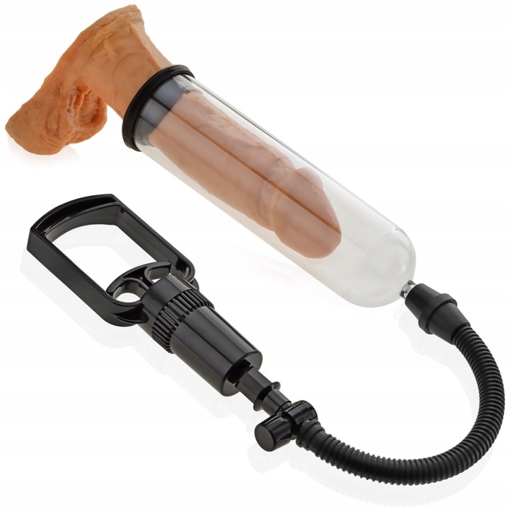 POMPKA DO PENISA + KREM NA POWIĘKSZENIE + WIBRUJĄCY RING + 3 USZCZELKI