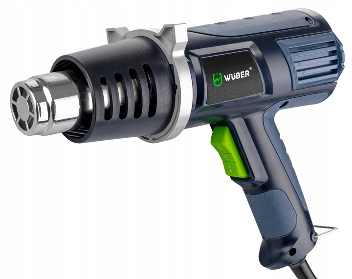 OPALARKA ELEKTRYCZNA MOCNA Z REGULACJĄ 2 BIEGI MAX 600°C + 4 DYSZE