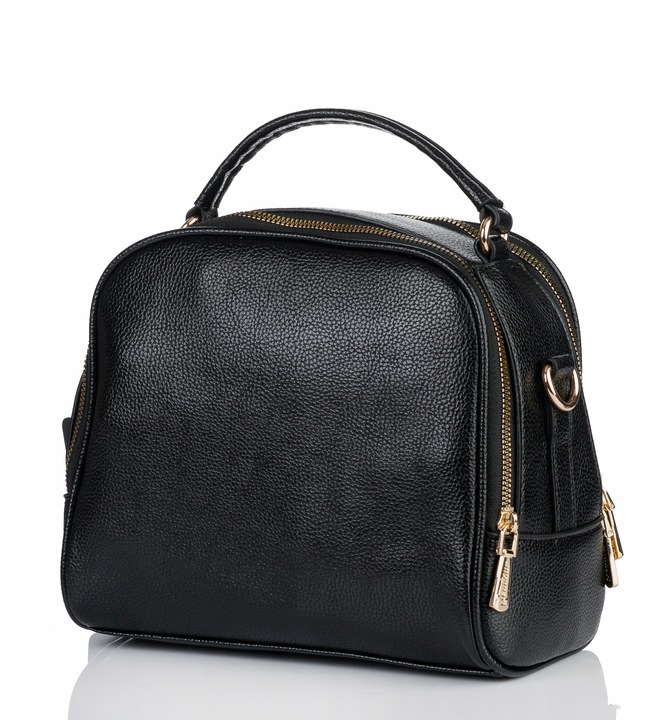 TOREBKA NA RAMIĘ LISTONOSZKA MONNARI Pojemna Kuferek Dwukomorowa PREMIUM