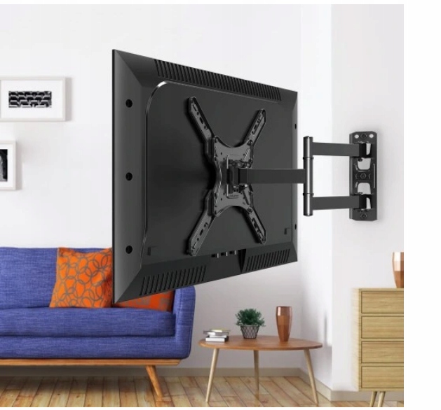 DUŻY MOCNY UCHWYT TELEWIZORA WIESZAK obrotowy DO UNIWERSALNY