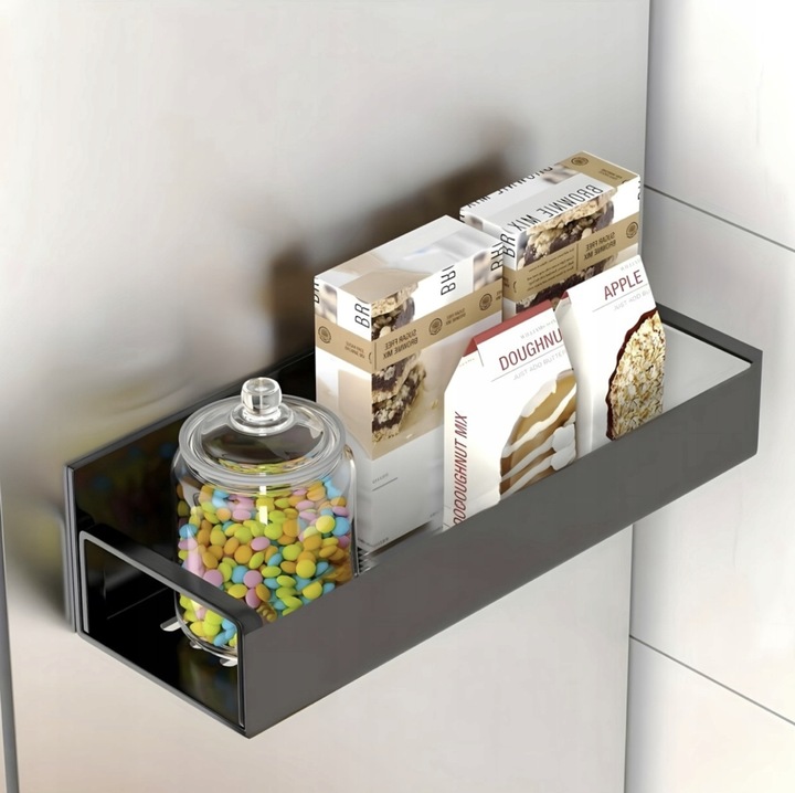 2x PÓŁKA MAGNETYCZNA NA LODÓWKĘ PRALKĘ ŁAZIENKI ORGANIZER PRZYPRAWY