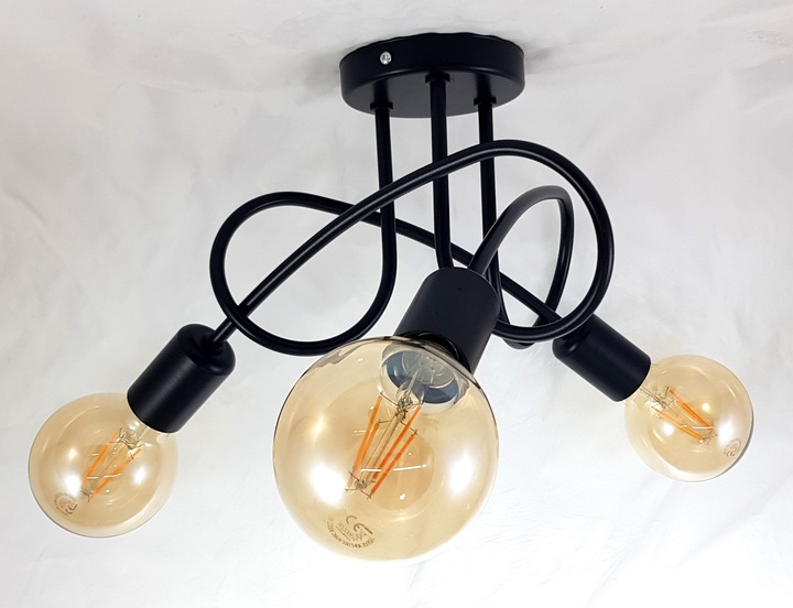 LAMPA SUFITOWA WISZĄCA DO SUFITU POKOJU PLAFON LOFT MODERN EDISON