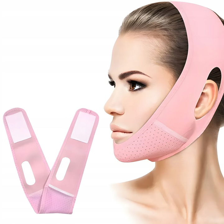 OPASKA LIFTINGUJĄCA MODELUJĄCA DO TWARZY POPRAWIAJĄCA OWAL PODBRÓDEK