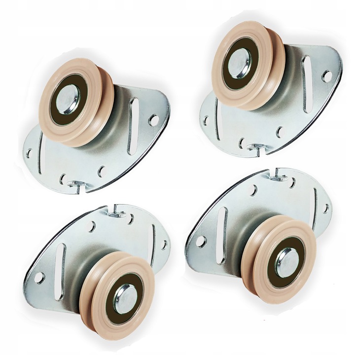 Komplet wózków szafa okucia rolki Easy C Mikro