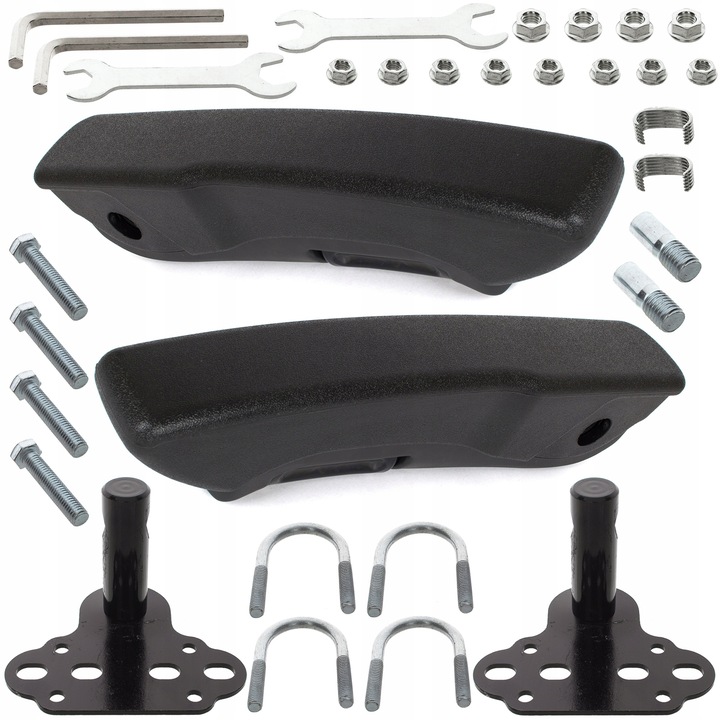 PODŁOKIETNIK SAMOCHODOWY UNIWERSALNY BASIC LEWY + PRAWY KPL