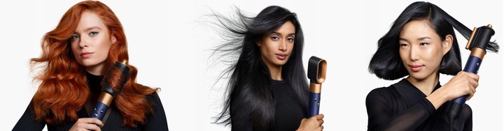 Lokówka multistyler Dyson Airwrap i.d. Straight+Wavy Błękit