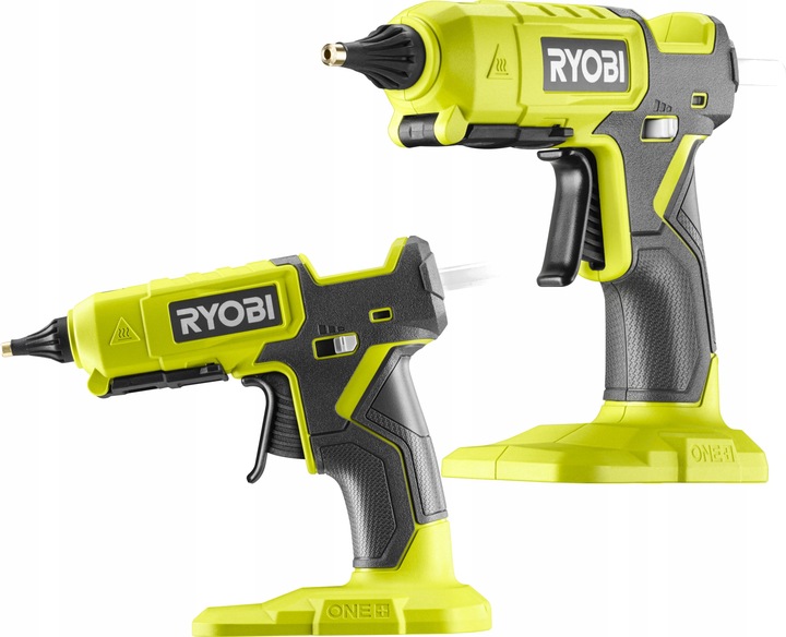 RYOBI AKUMULATOROWY PISTOLET DO KLEJU NA GORĄCO SZTYFTY 11-12mm RGL18-