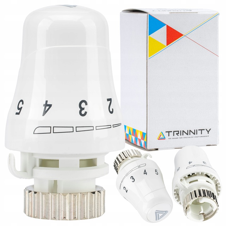 GŁOWICA TERMOSTATYCZNA TERMOSTAT TEMPERATURY POKRĘTŁO DO GRZEJNIKA SOLTER V