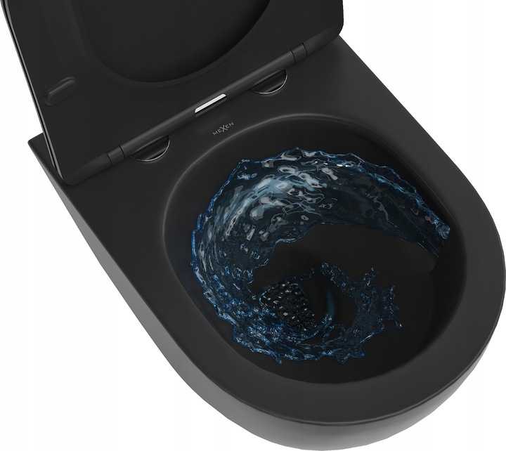 MEXEN LENA MISKA WC RIMLESS TORNADO DESKA WOLNOOPADAJĄCA DUROPLAST