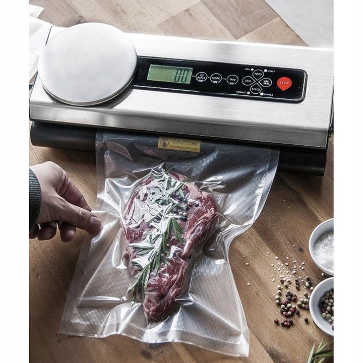 Zgrzewarka Próżniowa do Żywności Pakowarka Automatyczna do Jedzenia +