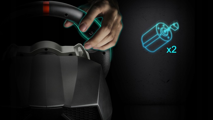 FLASHFIRE ES900R - Kierownica 900° PC/PS4/Xbox/Switch + 3 pedały, 6 biegów