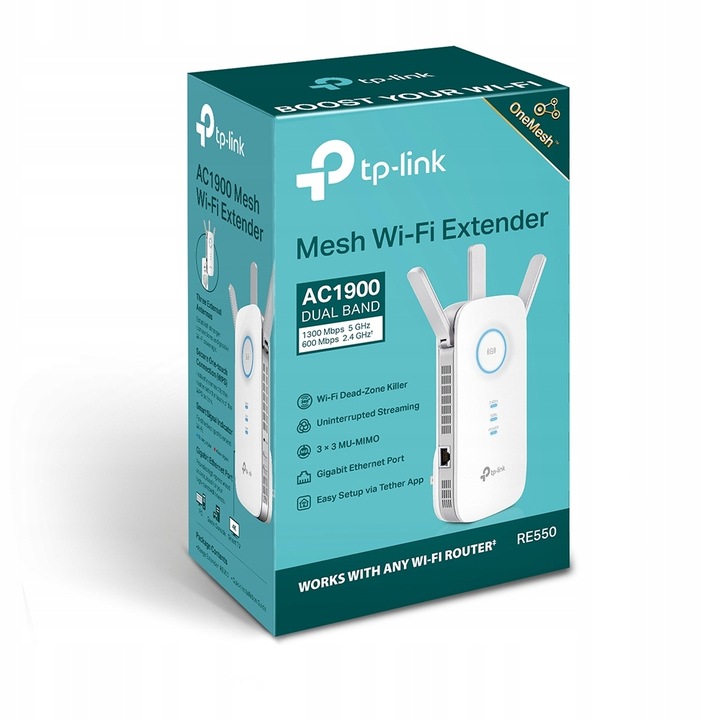 Wzmacniacz sieci TP-LINK RE550