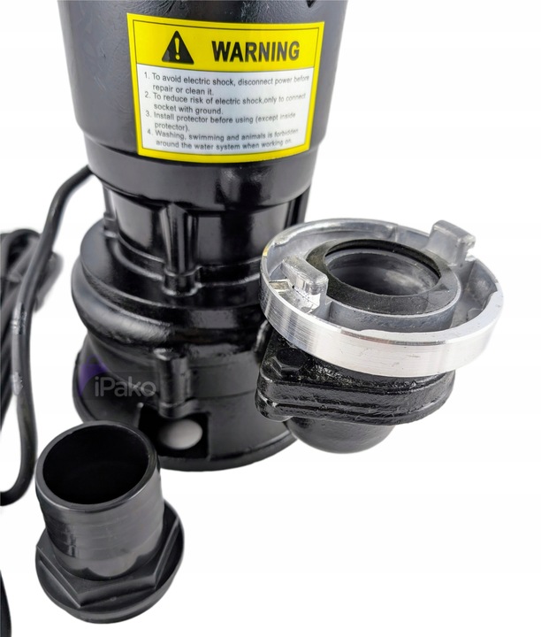 MOCNA POMPA DO WODY BRUDNEJ SZAMBA Z ROZDRABNIACZEM FASTFIX NA W