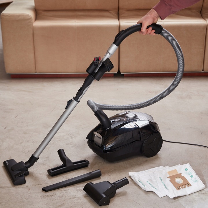 ODKURZACZ WORKOWY PRZEWODOWY MOCNY CICHY DO DOMU HEPA H13 14w1 900W