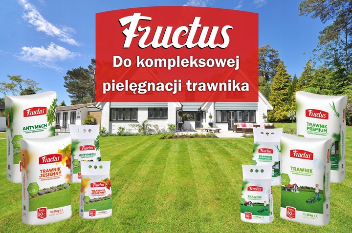 WIELOSKŁADNIKOWY JESIENNY NAWÓZ DO TRAWNIKÓW TRAWY TRAWNIKA GRANULA