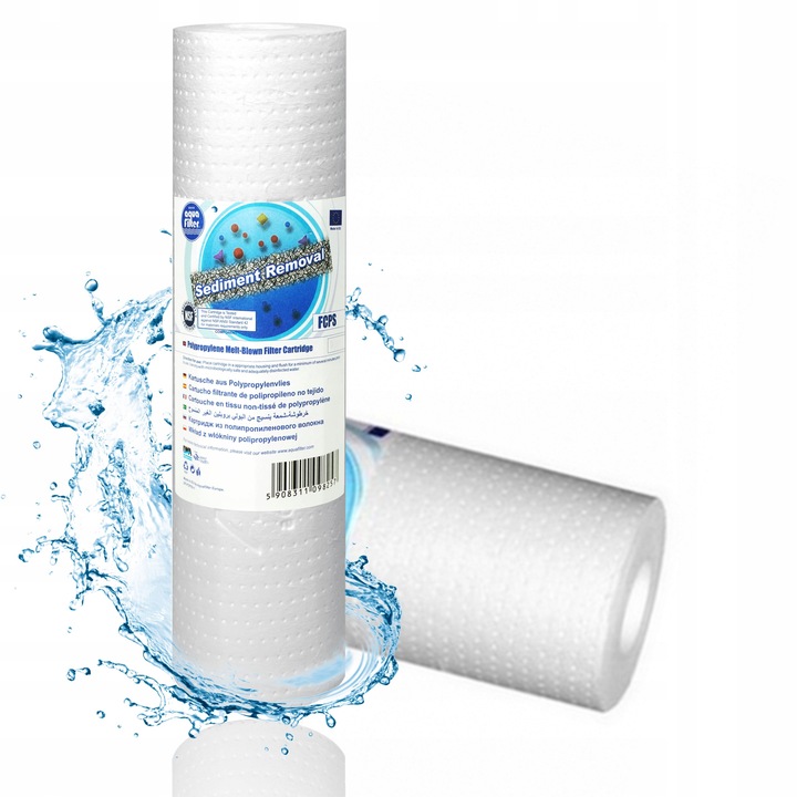 WKŁADY DO FILTRA WODY NA CAŁY DOM 3 STOPNIOWEGO FCPS20 FCCST FCCBL-S