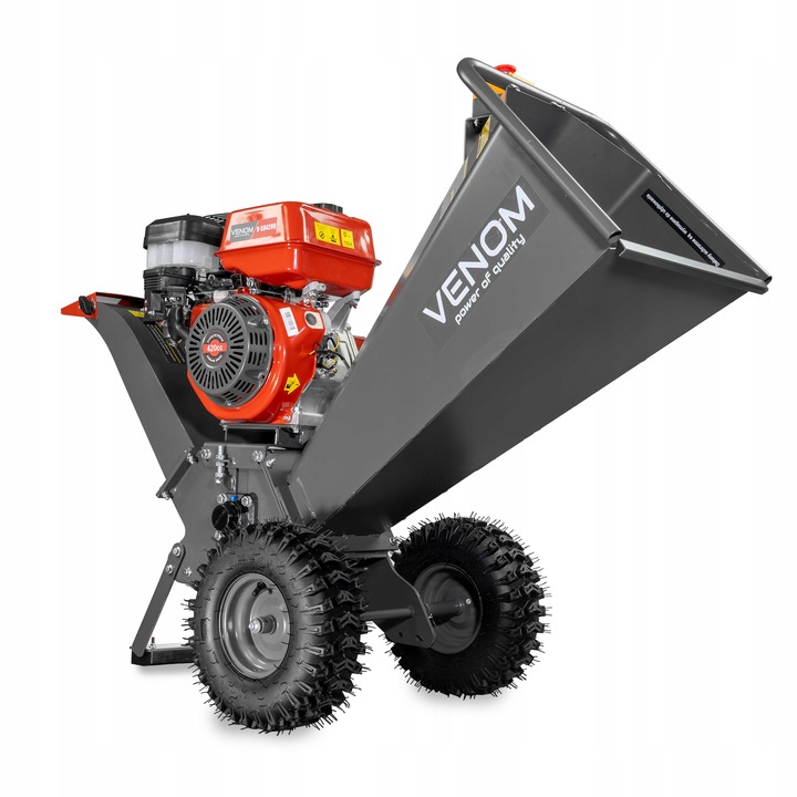 POTĘŻNY ROZDRABNIACZ SPALINOWY DO GAŁĘZI 120MM MOCNY SILNIK 420CC