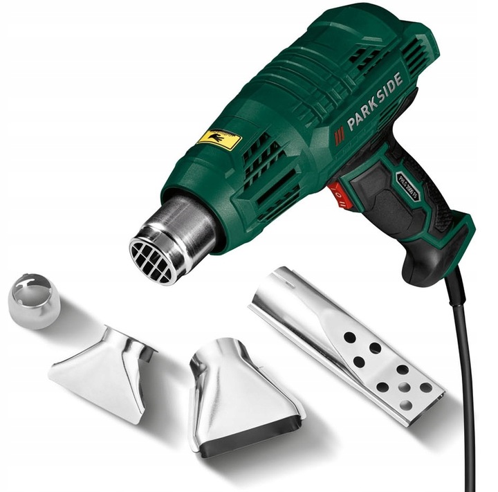 OPALARKA DMUCHAWA POWIETRZA ELEKTRYCZNA PARKSIDE 2000W 600°C 4 DYSZE