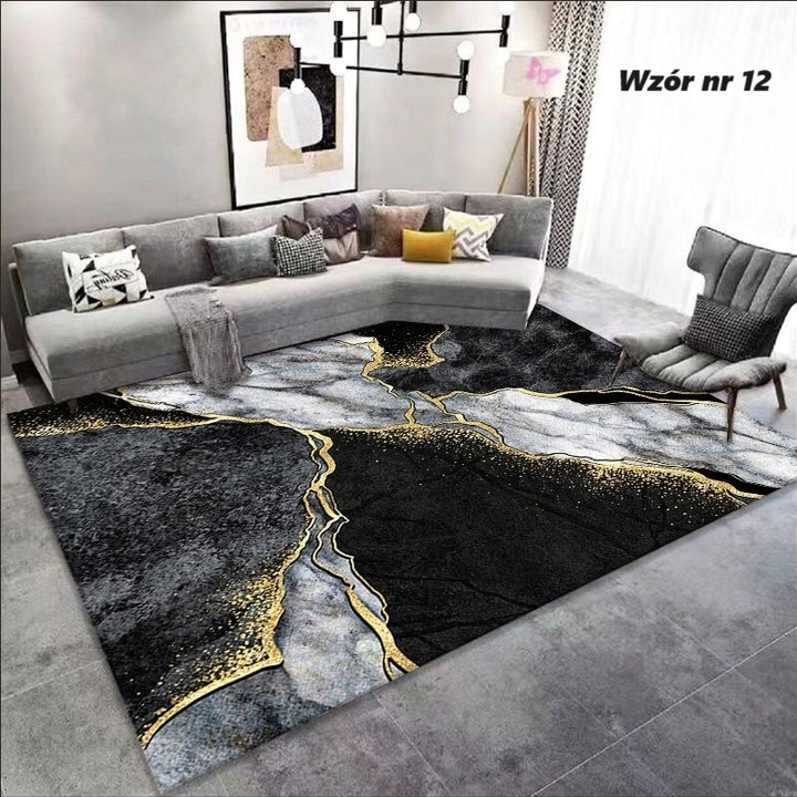 DYWAN DO SALONU 100x150 CM NOWOCZESNE WZORY ANTYPOŚLIZGOWY LOFT XL!!