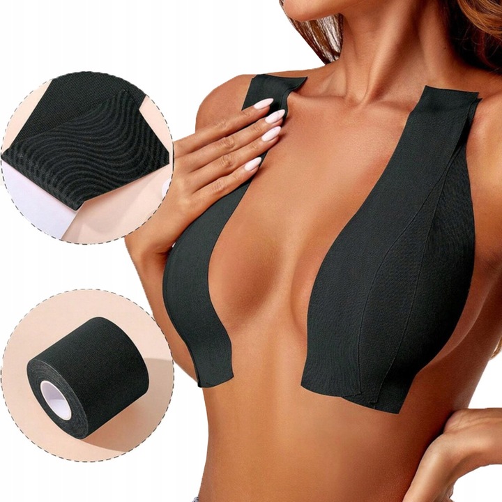 BOOB TAPE TAŚMA MODELUJĄCA BIUST PODNOSZĄCA DEKOLT