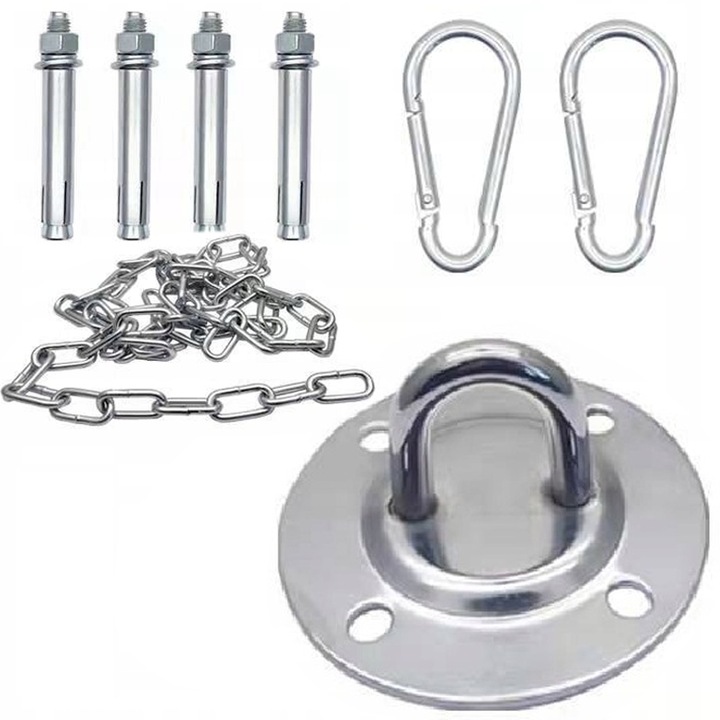 MOCOWANIE SUFITOWE HAK HAMAK HUŚTAWKI WORKA 150kg HAMAKA KOKONU KORBI