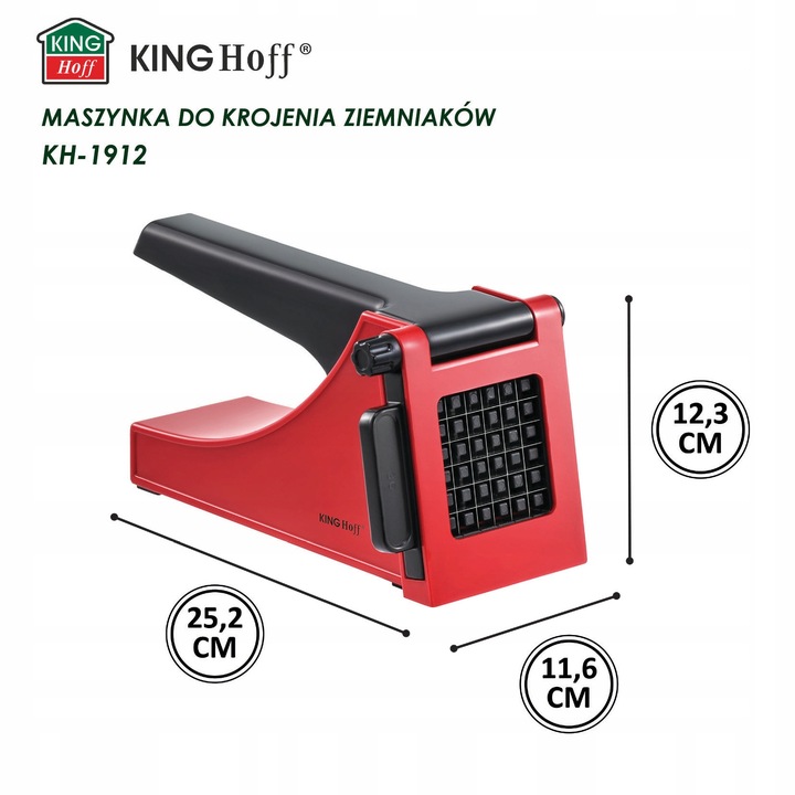Maszynka do krojenia ziemniaków frytek krajalnica Frytki KING Hoff KH-1912