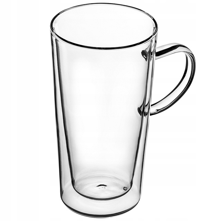 2x SZKLANKI DO KAWY HERBATY LATTE 470ml TERMICZNE Z PODWÓJNĄ ŚCIANKĄ DUŻE