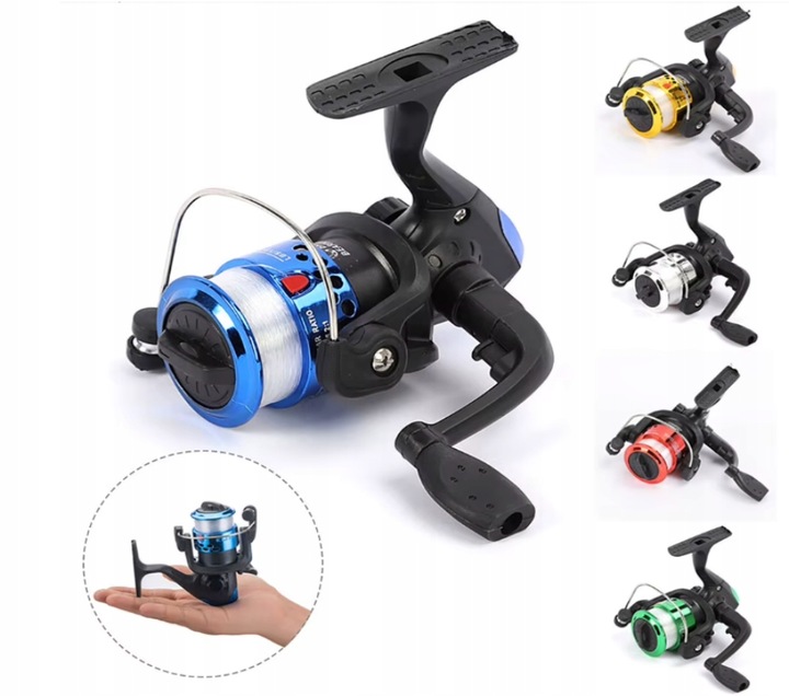 ZESTAW WĘDKARSKI GOTOWY NA RYBY PODBIERAK WĘDKA X2 KOŁOWROTEK X2 POKROWIEC