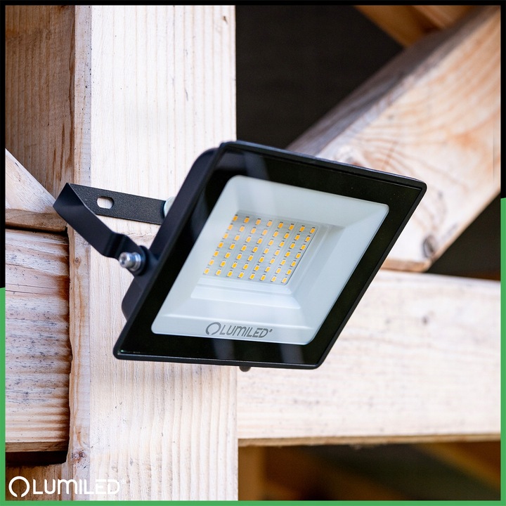 HALOGEN NAŚWIETLACZ LED 50W IP65 ZEWNĘTRZNY Budowlany REFLEKTOR LAMPA