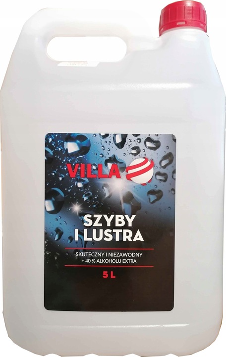 Villa płyn mycie szyb i luster 5l
