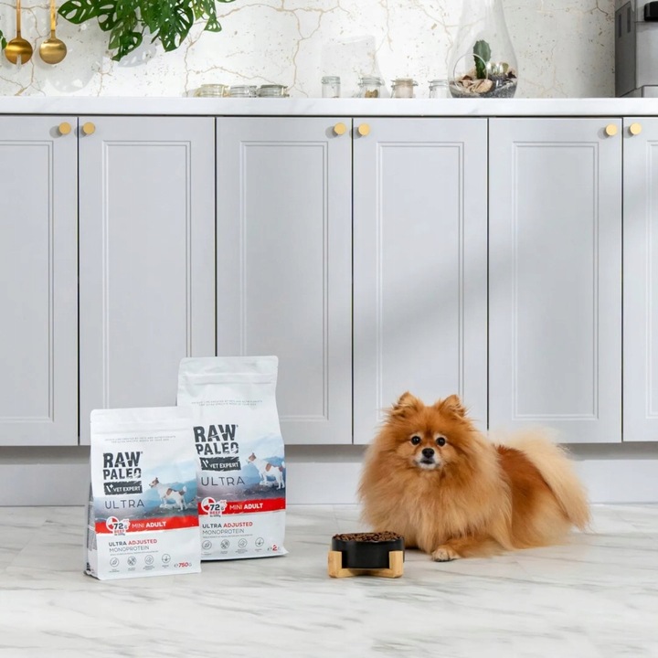 Raw Paleo Ultra Beef Adult Mini 2kg Karma z Wołowiną Dla Psów Ras Małych