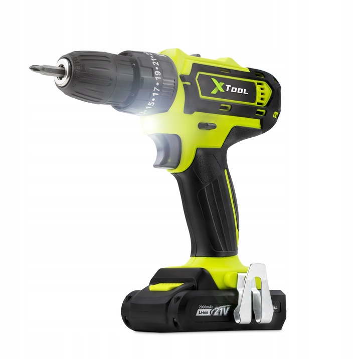 WIERTARKO WKRĘTARKA UDAROWA AKUMULATOROWA WKRĘTAK ZAKRĘTARKA 2xAKU 21V