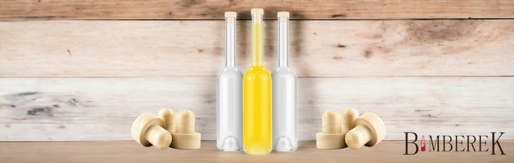 5x Butelki szklane FENICE 700ml NA NALEWKI WINO butelka szklana wysoka