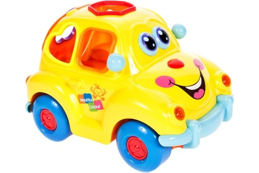 AUTO SORTER SAMOCHÓD Z KLOCKAMI NA BATERIĘ AUTKO WESOŁEK DLA DZIECI KLOCKI