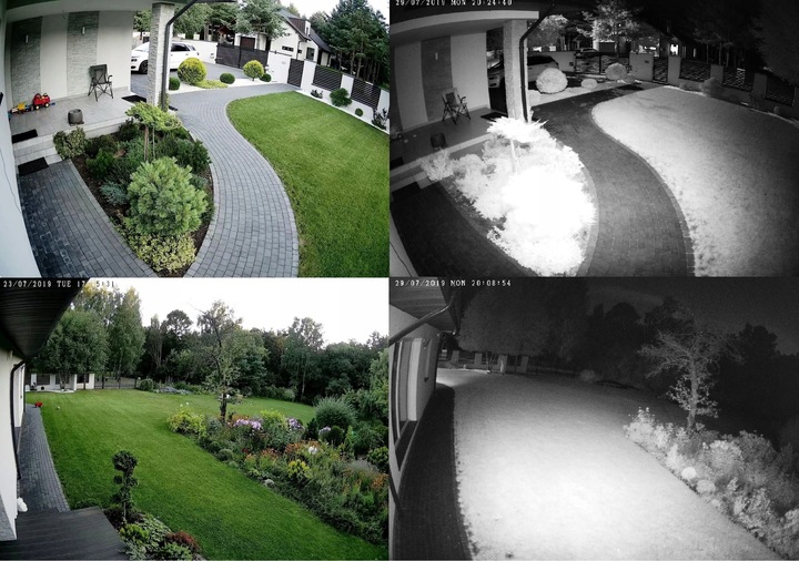 KAMERA WIFI OBROTOWA 3MPX IR20 MONITORING BUDOWY