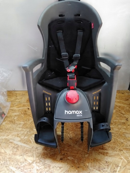 Fotelik HAMAX Siesta Czarno-szary
