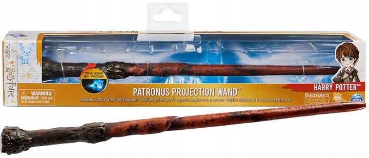 HARRY POTTER MAGICZNA RÓŻDŻKA PATRONUS PROJEKTOR