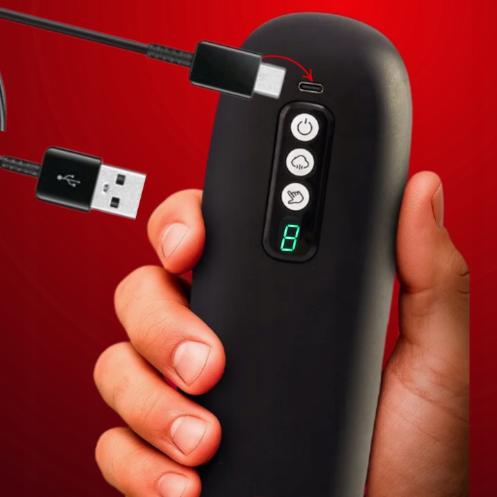 MASTURBATOR MĘSKI automatyczny USTA PUPA POCHWA ssący elektryczny 8 funkcji